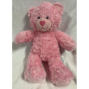 Build- A -Bear Sweet Cuddles Teddy Bear Pink Plush Stuffed Animal BABW